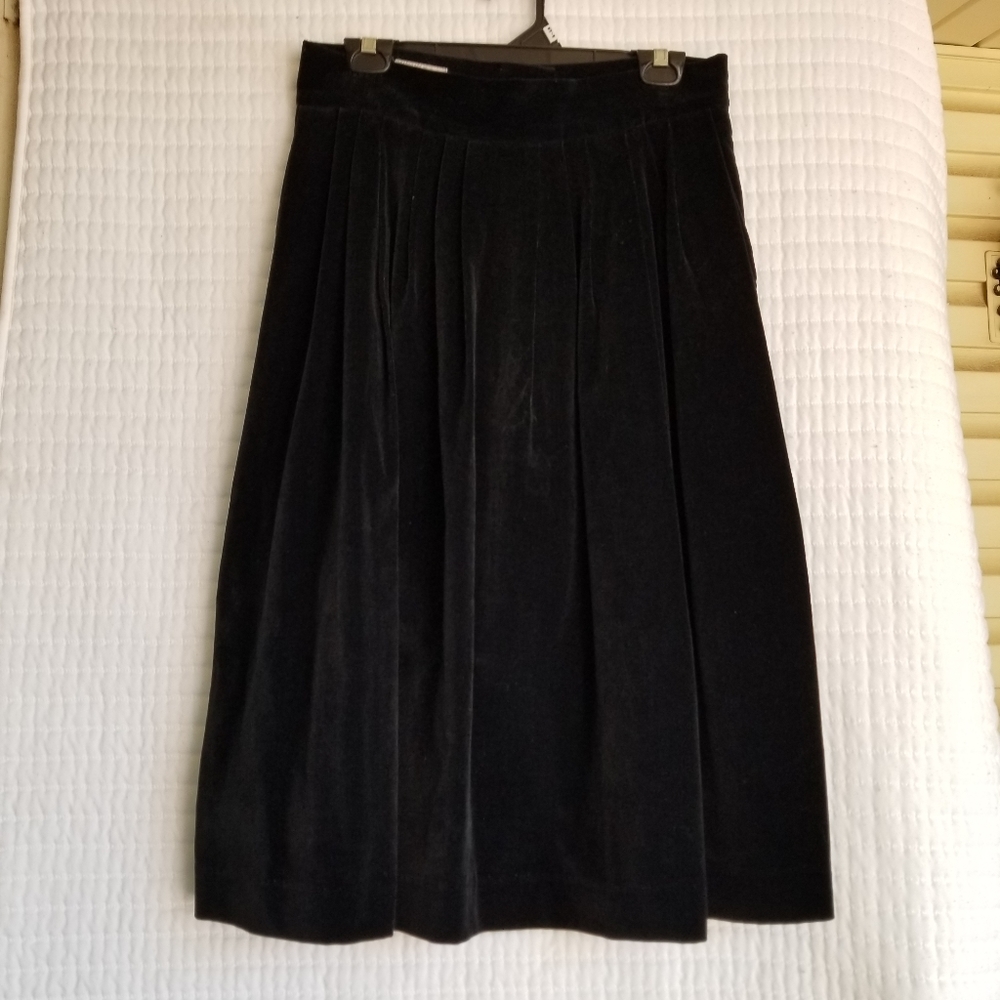 Vintage Velvet Skirt